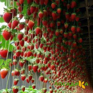 Клубника ампельная Анастасия купить по цене от 370р. в интернет-магазине «Посадика» с доставкой почтой в в Ардатове и по всей России – [изображение №1].